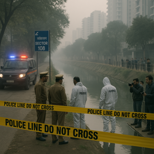 Noida Shock: Headless, Naked Body of Woman Found Floating in Drain in Sector 108