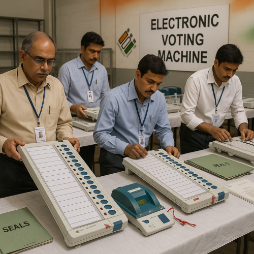 EC Appoints Five Nodal Officers for EVM First-Level Checking Ahead of 2026 Bengal Assembly Polls